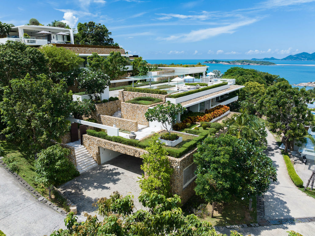 Samujana Villa 24 Koh Samui Aerial