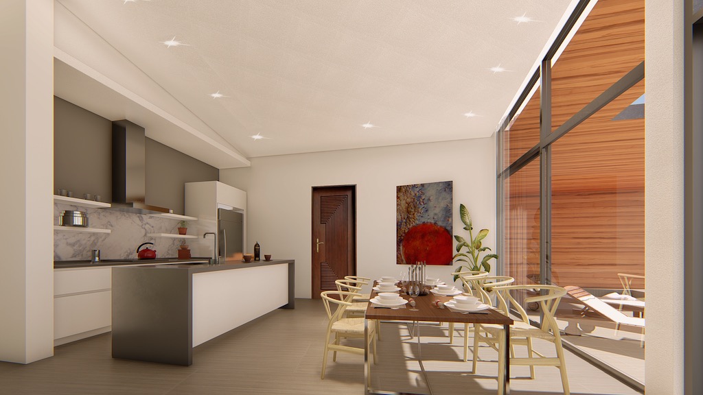Santi Peak Villas Ko Samui Living Area