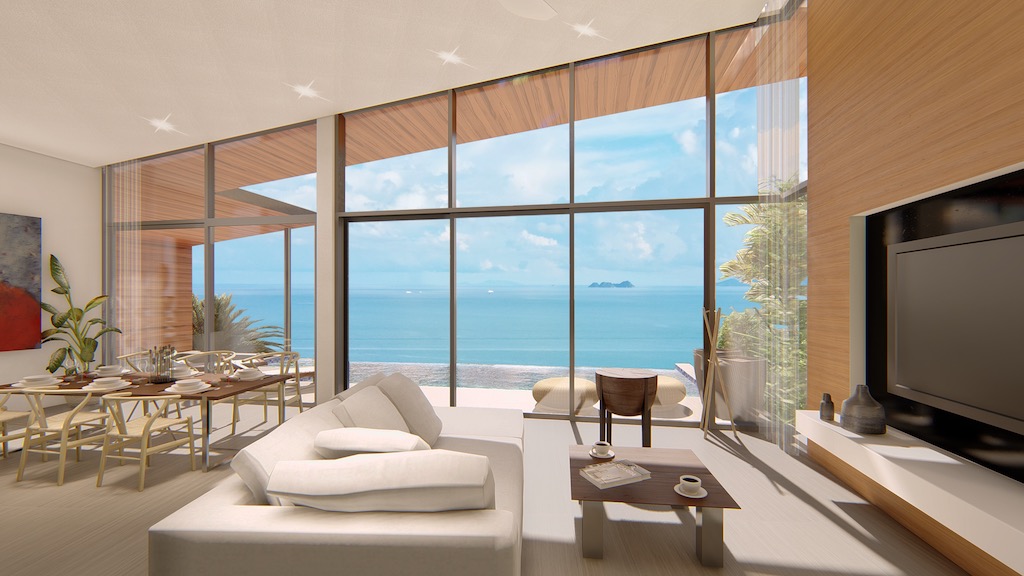 Santi Peak Villas Ko Samui Lounge