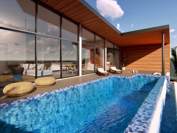 Santi Peak Villas Ko Samui Pool