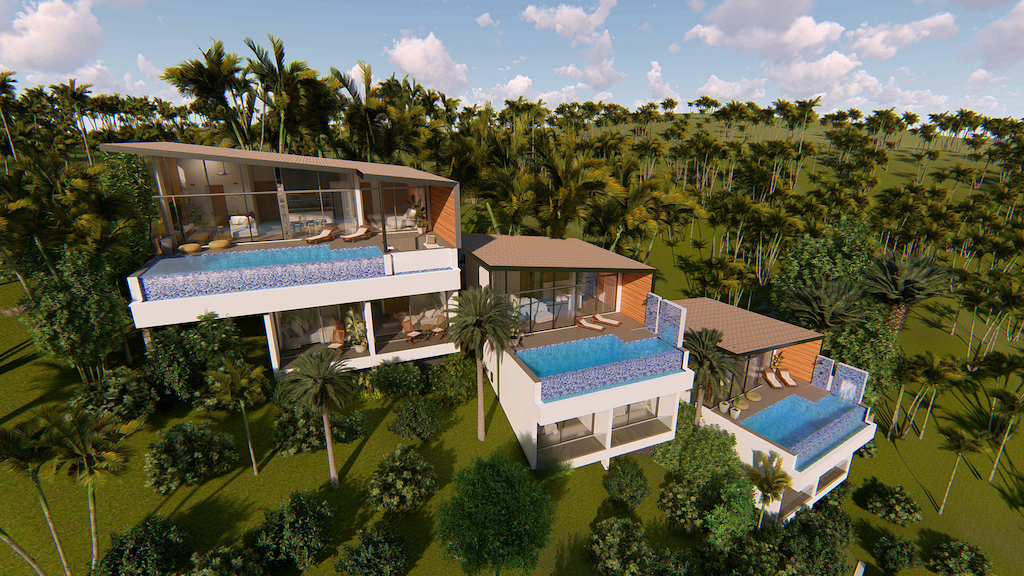 Santi Peak Villas Ko Samui Project Front