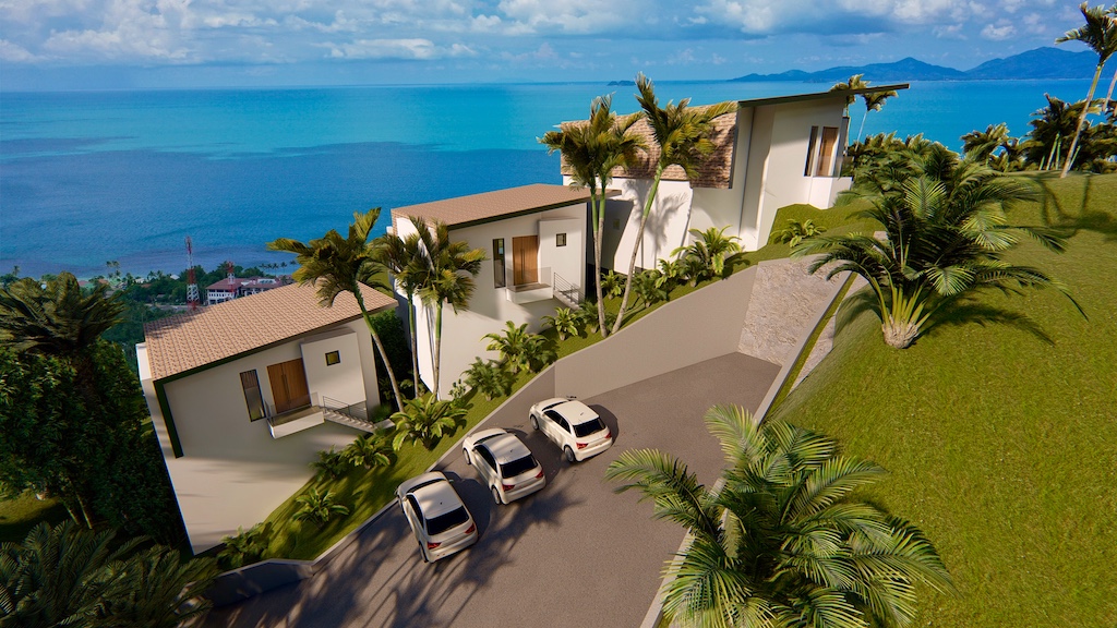 Santi Peak Villa Project Rendering