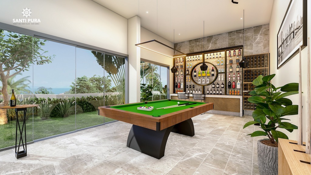 Santi Pura Koh Samui Pool Table