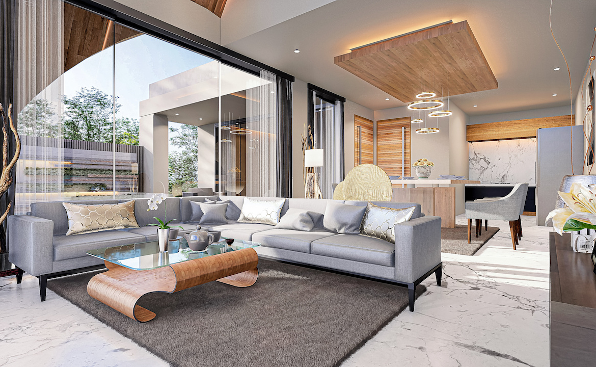 Santi Pura Samui Living Area