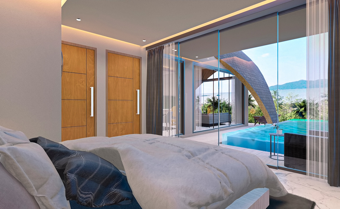 Santi Pura Samui Master Bedroom