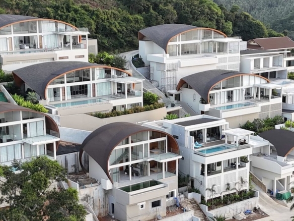 Santi Pura Villas Aerial