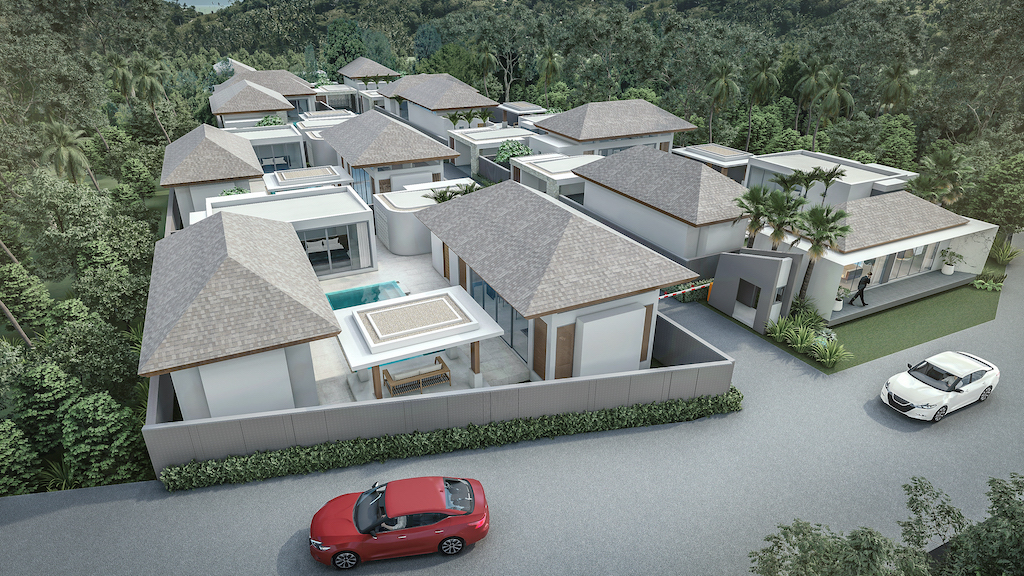 Santi Tara Villas Koh Samui Site Render