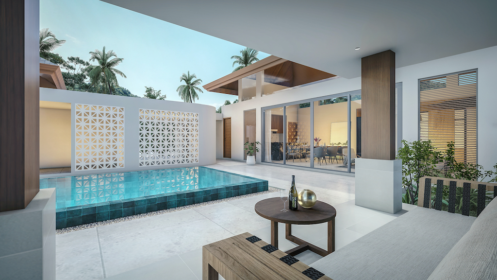 Santi Tara Villas Koh Samui Outdoor Area