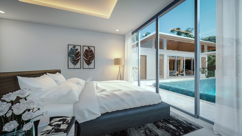 Santi Tara Villas Samui Bedroom