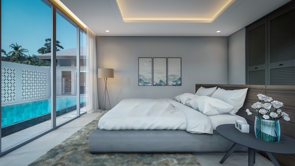 Santi Tara Villas Samui Bedroom
