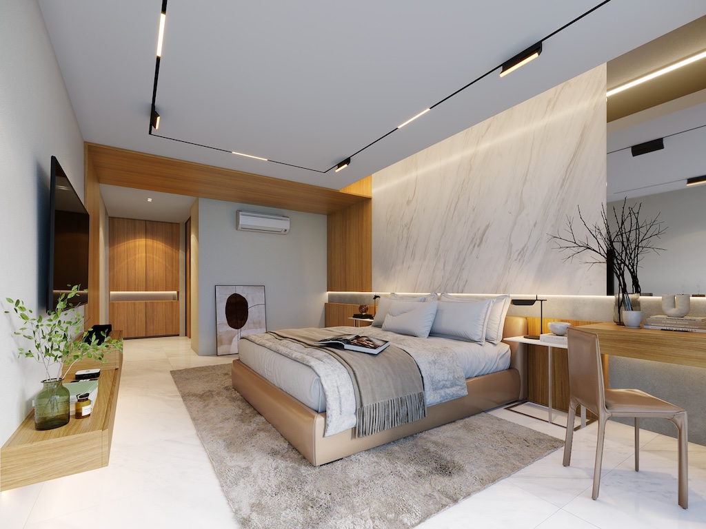 Santi Vista Villas Bang Po Bedroom