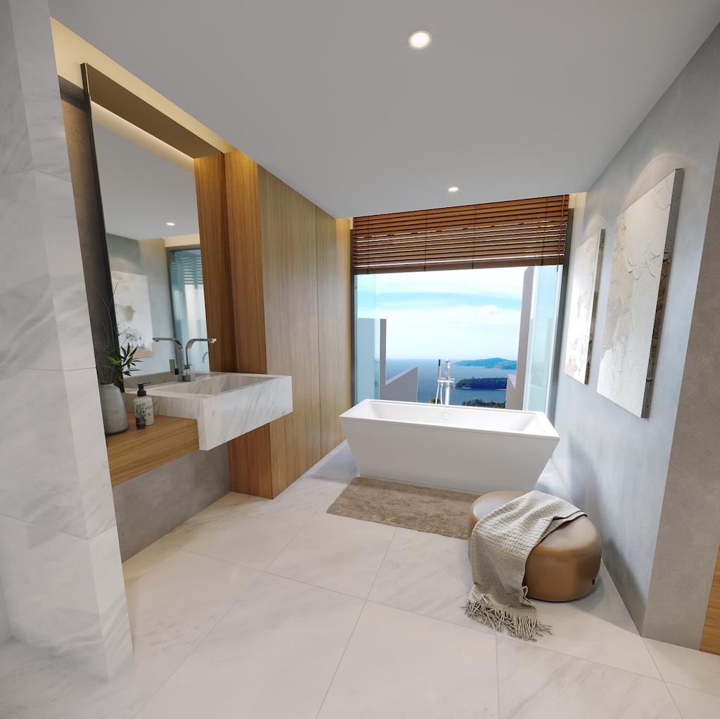 Santi Vista Villas Bang Po Santi Vista Villas Bang Po Bathroom