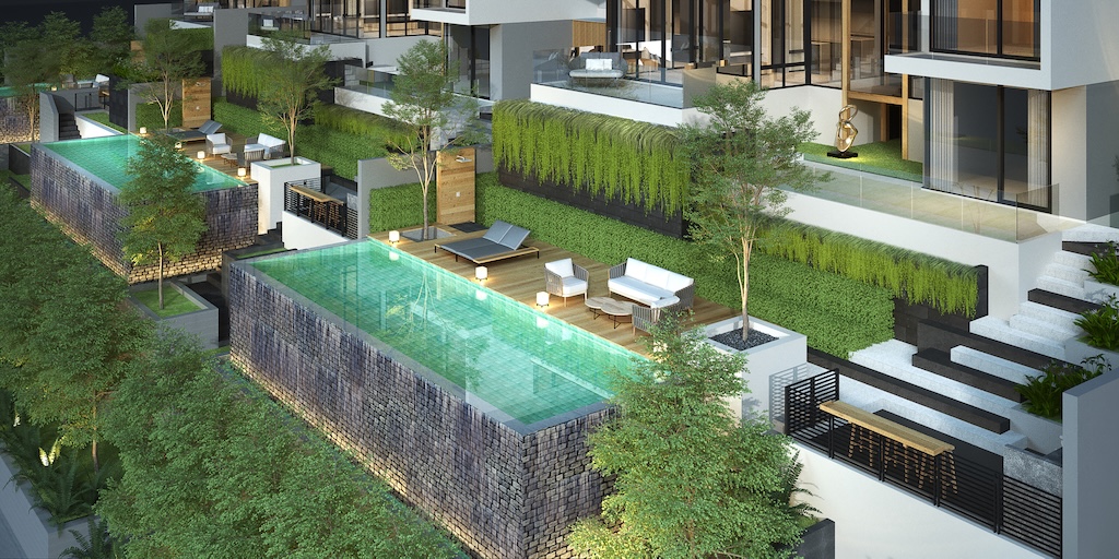 Santi Vista Villas Bang Po Pool