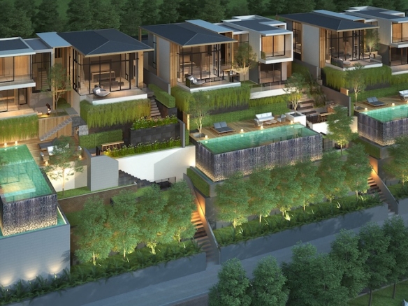 Santi Vista Villas Bang Po Exterior