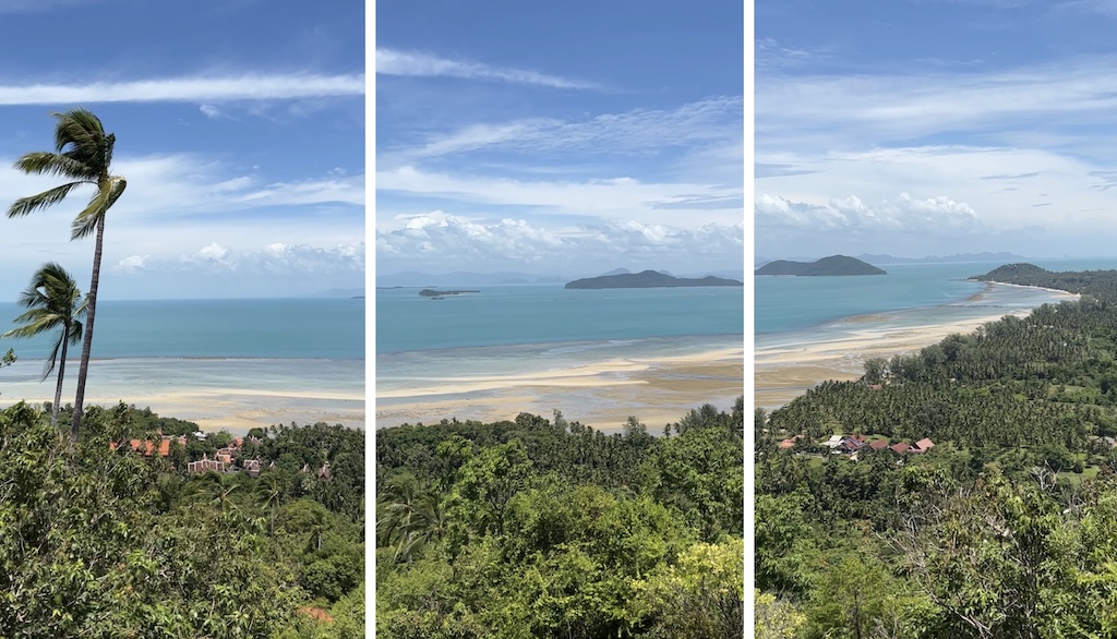 Santikhiri Koh Samui Land Panoramic View