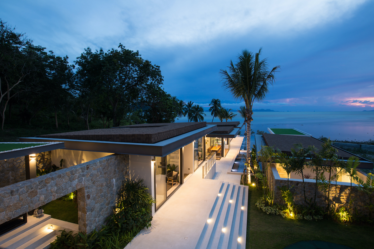 Sea Renity Samui Sea Renity Samui Villa At Night