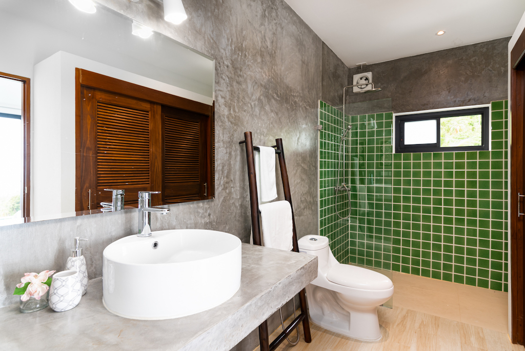 Sea View Apartment Lamai Bathroom