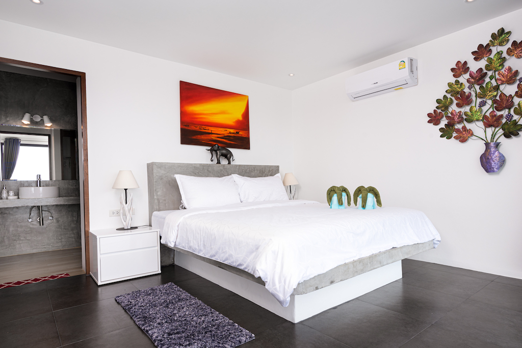 Sea View Apartment Lamai Bedroom