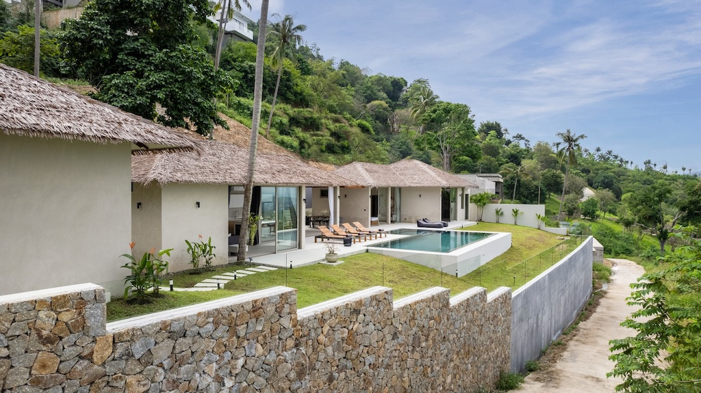 Sea View Balinese Koh Samui Villa Exterior