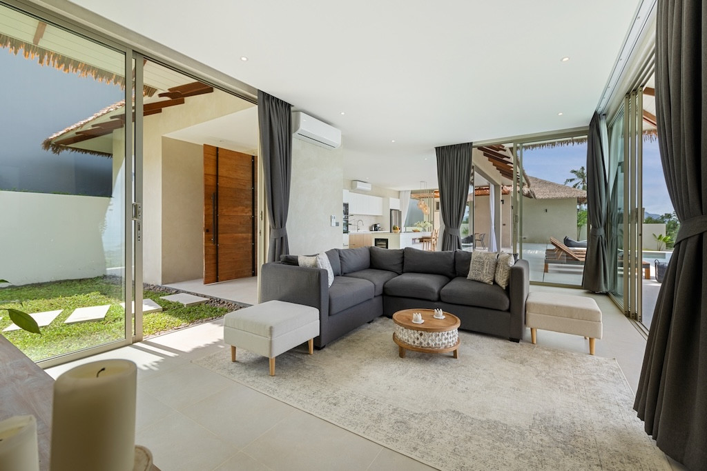 Sea View Balinese Koh Samui Villa Interior