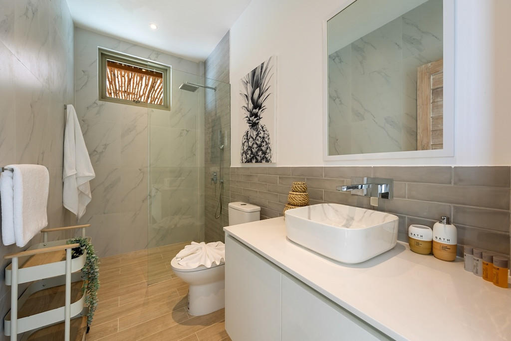 Sea View Balinese Koh Samui Villa Bathroom