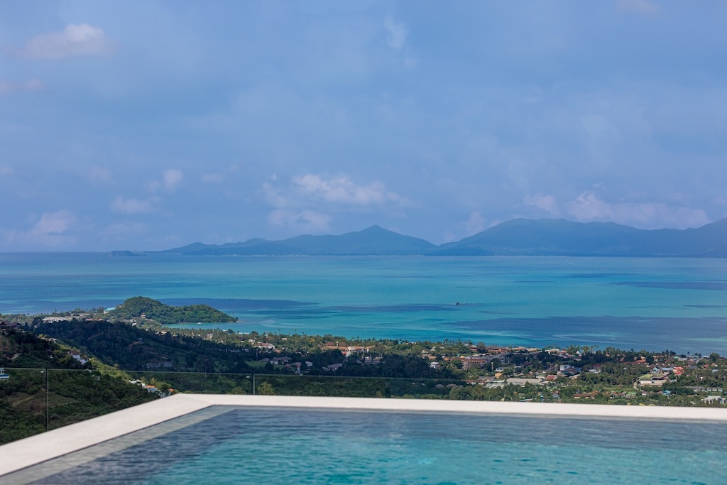 Sea View From The Balinese Koh Samui Villa