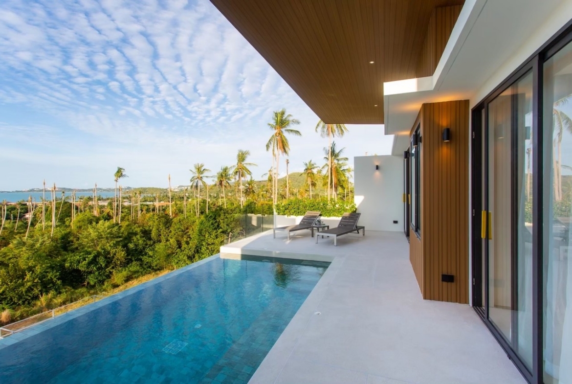 Sea View Bophut Property Swimming Pool