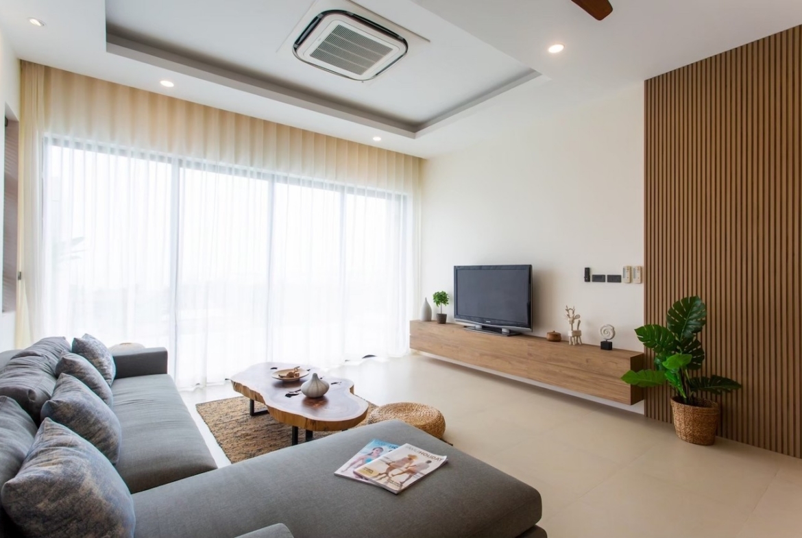 Sea View Bophut Property Lower Lounge