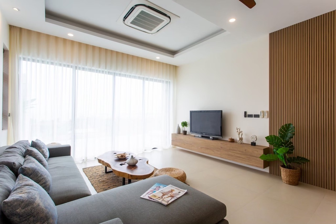 Sea View Bophut Property Lower Lounge