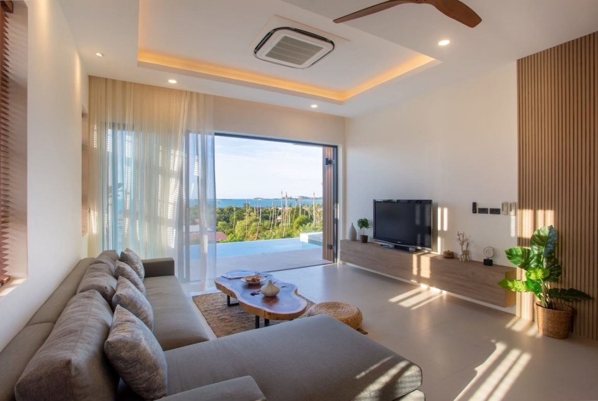 Sea View Bophut Property Lounge
