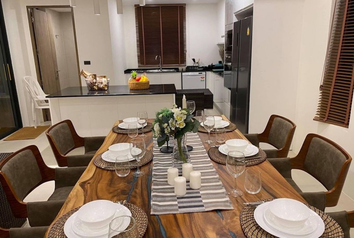 Sea View Bophut Property Dining
