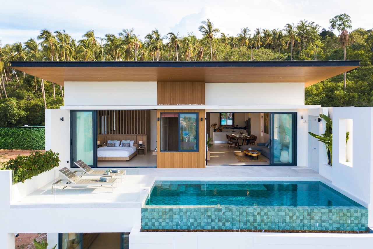 Sea View Bophut Property Terrace