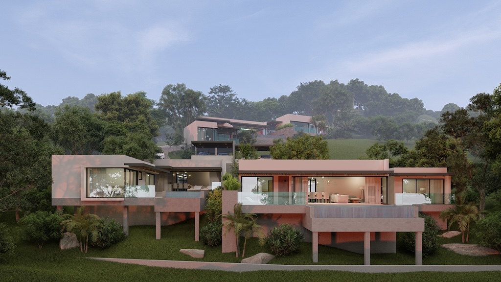 Sea View Bophut Villa For Sale