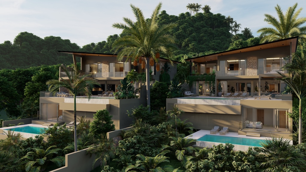 Sea View Bophut Villas For Sale Exterior