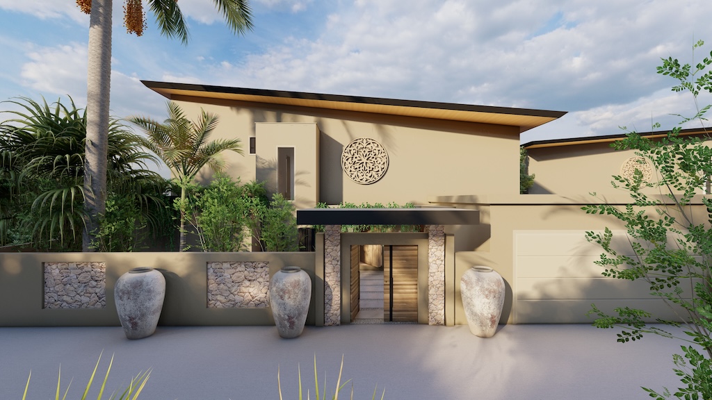 Sea View Bophut Villas For Sale Entrance