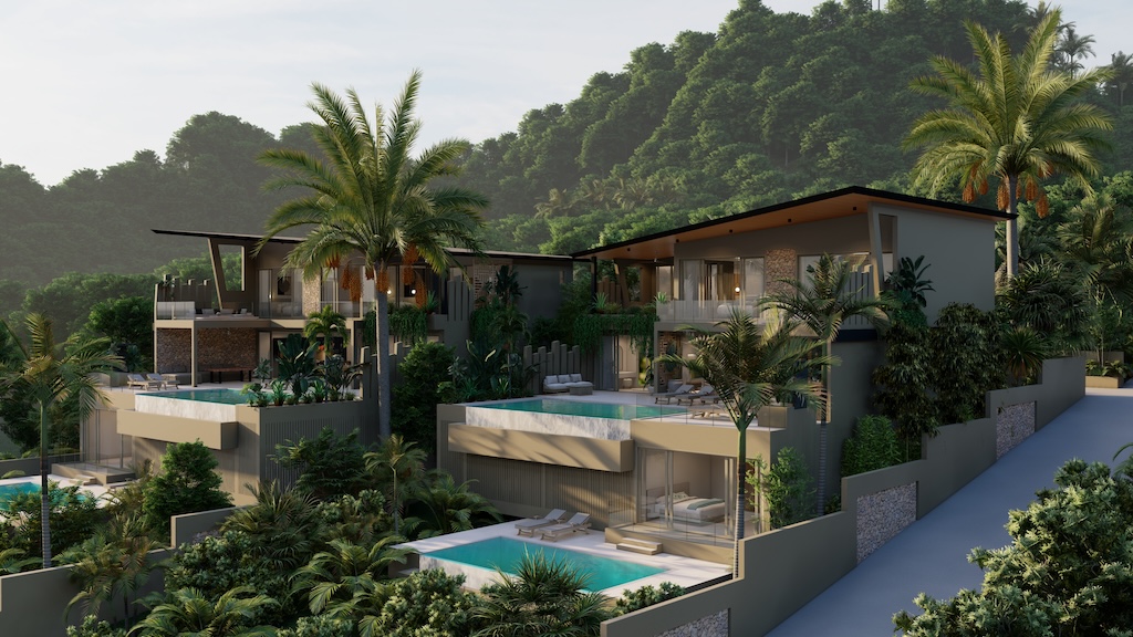 Sea View Bophut Villas For Sale Exterior