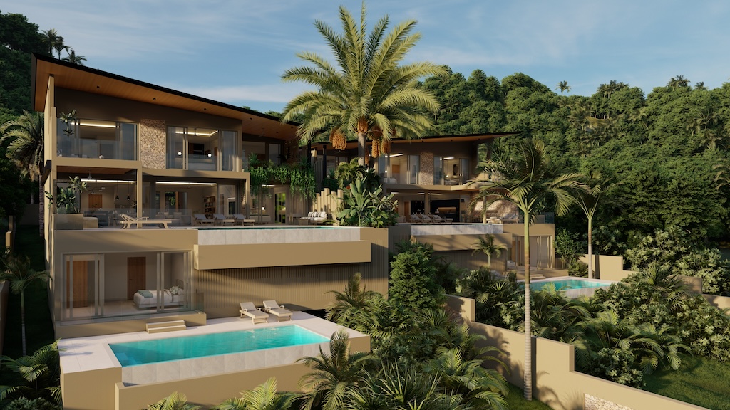 Sea View Bophut Villas For Sale Exterior