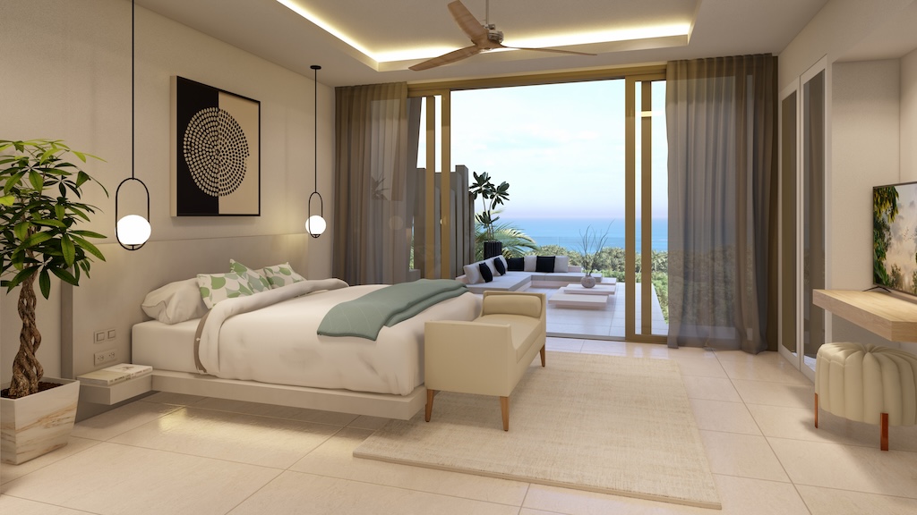 Sea View Bophut Villas For Sale Bedroom