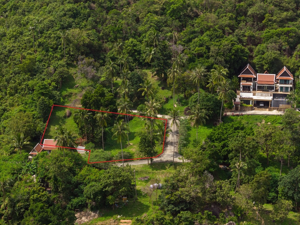 Sea View Chaweng Noi Land Aerial