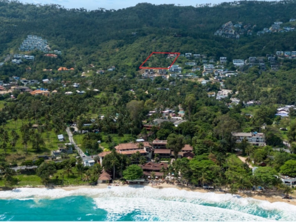 Sea View Chaweng Noi Land Aerial
