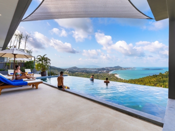 Sea View Chaweng Noi Villa Pool