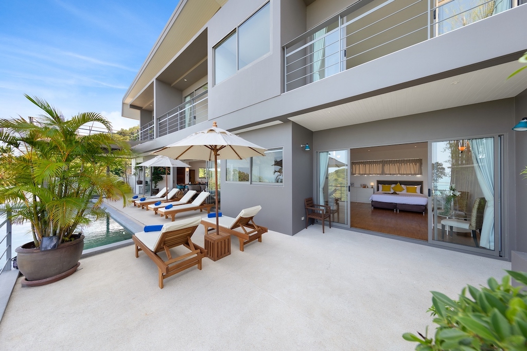 Sea View Chaweng Noi Villa Terrace