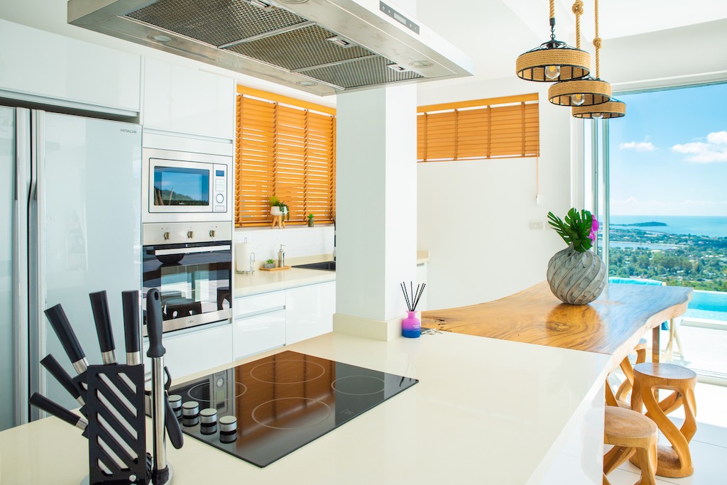 Sea View Chaweng Villa Kitchen