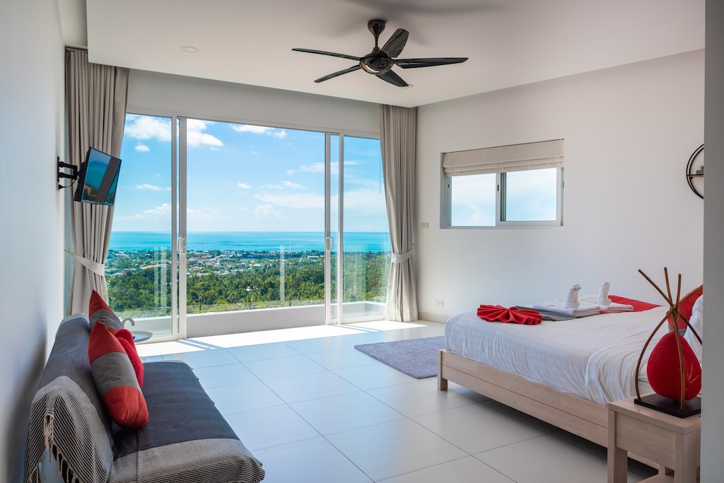Sea View Chaweng Villa bedroom