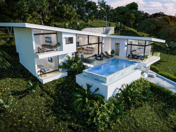 Sea View Choeng Mon Villa – Residential All in Koh Samui, Thailand
