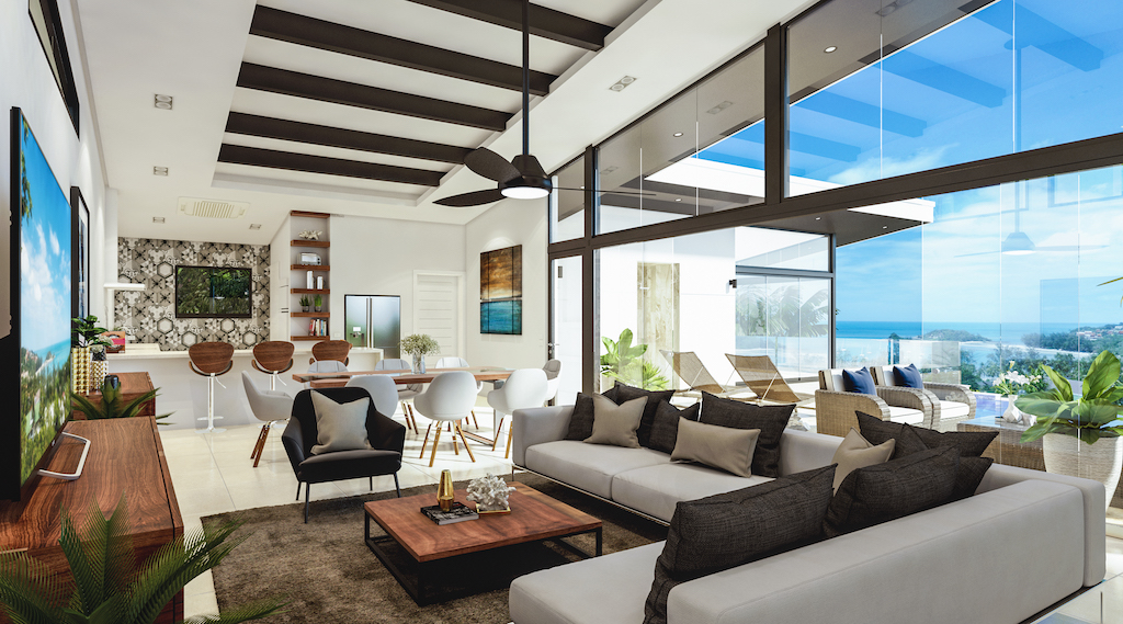 Sea View Choeng Mon Villa – Residential All in Koh Samui (photo 4)
