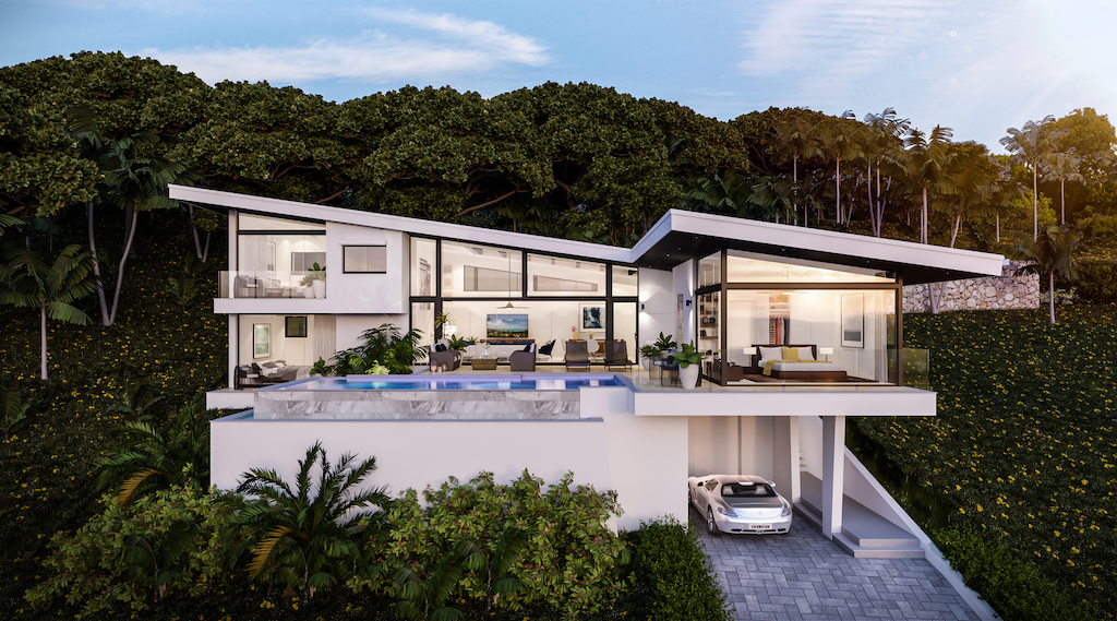 Sea View Choeng Mon Villa – Residential All in Koh Samui (photo 1)