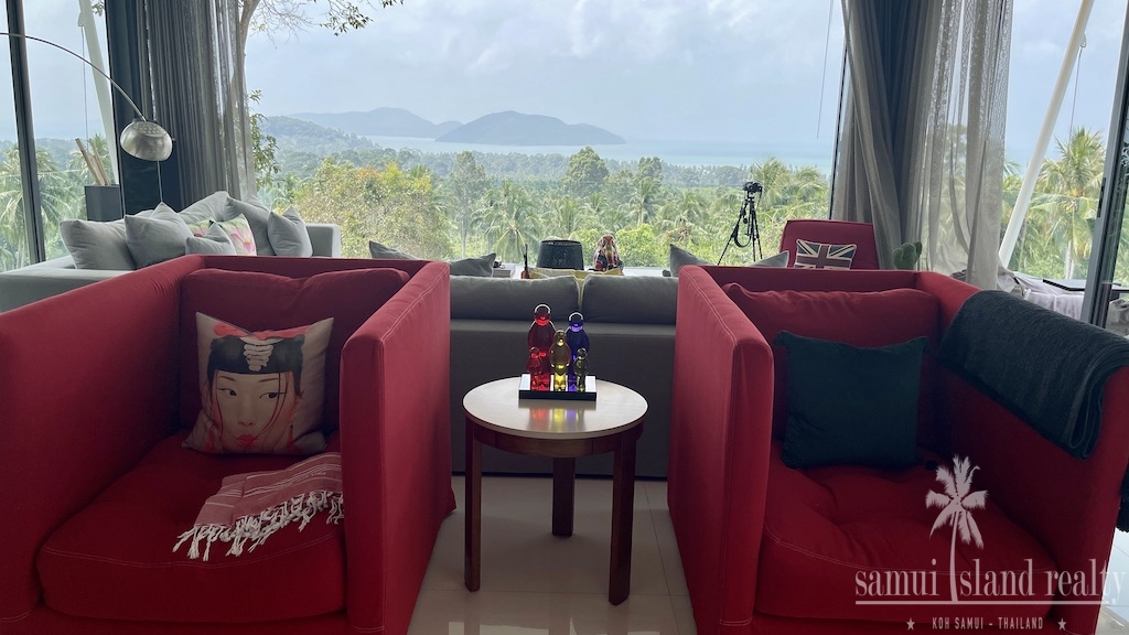 Sea View Koh Samui Property Large Chairs