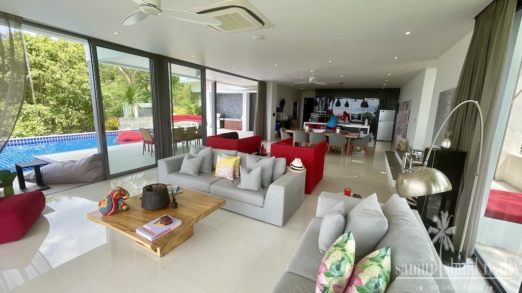 Sea View Koh Samui Property Open Plan Living