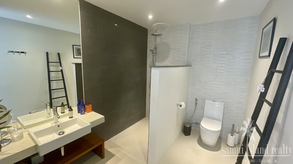 Sea View Koh Samui Property Shower